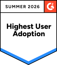 G2 Summer 2026: Highest User Adoption