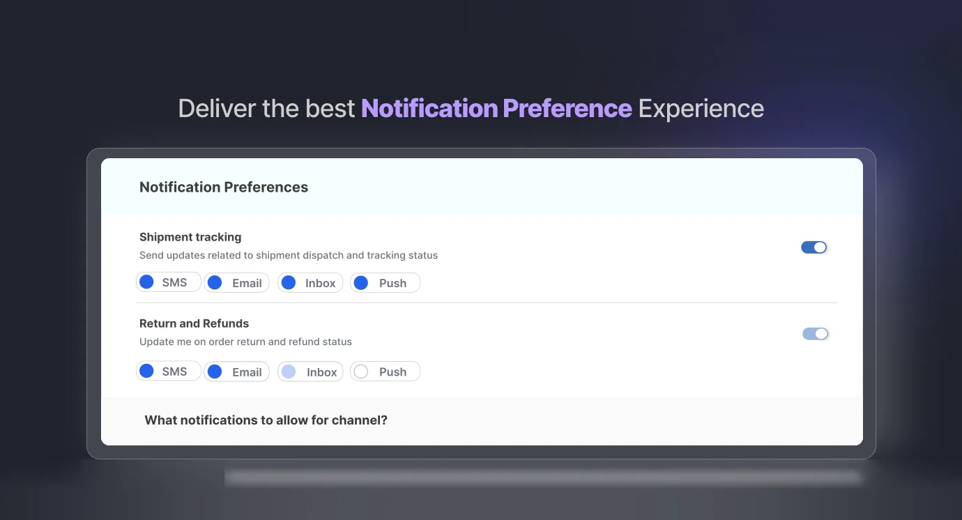 The Ultimate Guide to Perfecting Notification Preferences: Putting your users in Control
