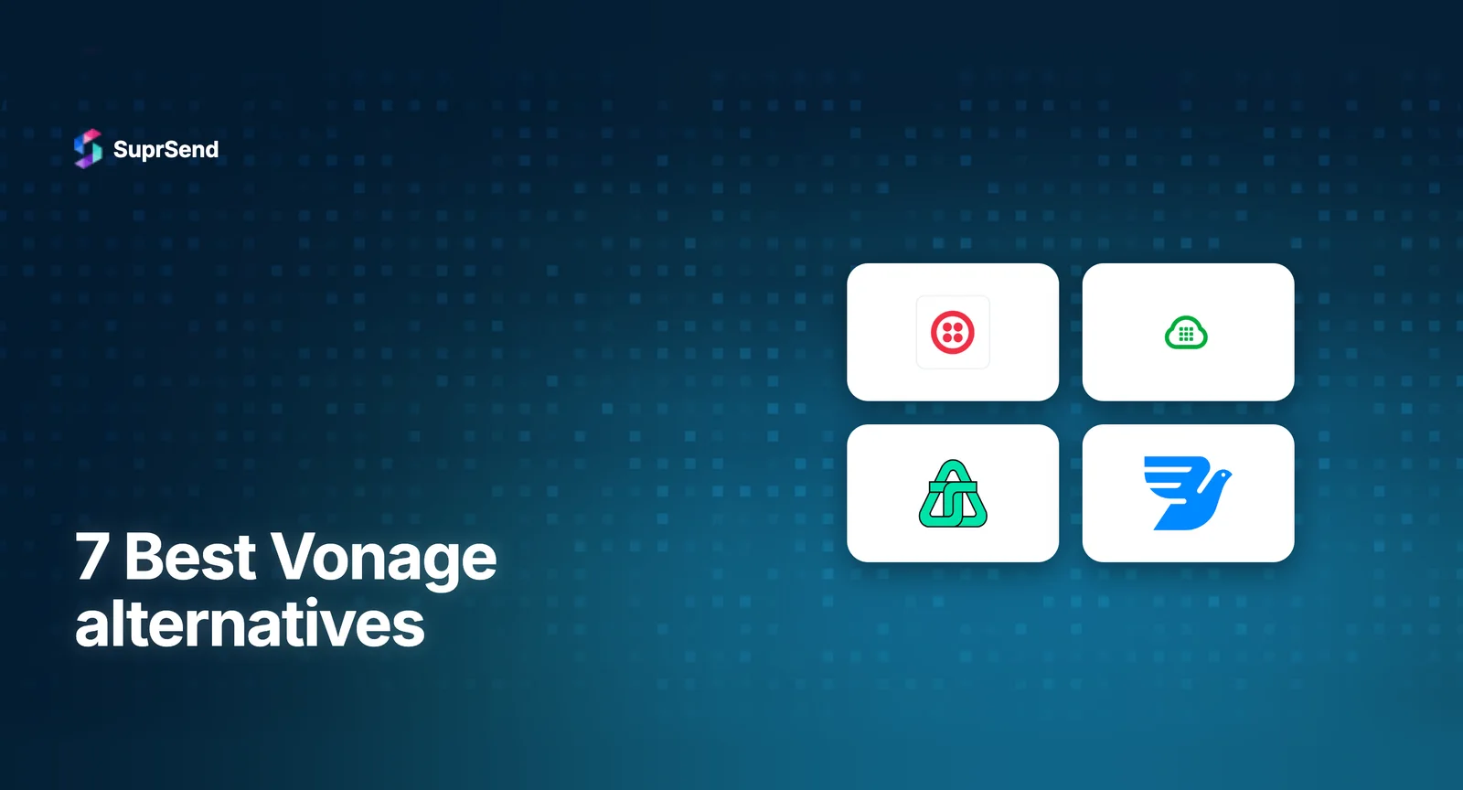 Best Vonage alternatives for SMS and voice APIs in 2026 compared by pricing and developer experience