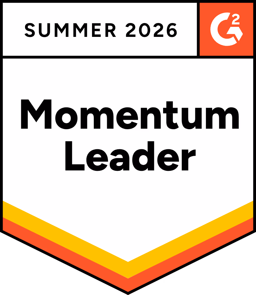G2 Momentum Leader Badge - [Winter 2025]