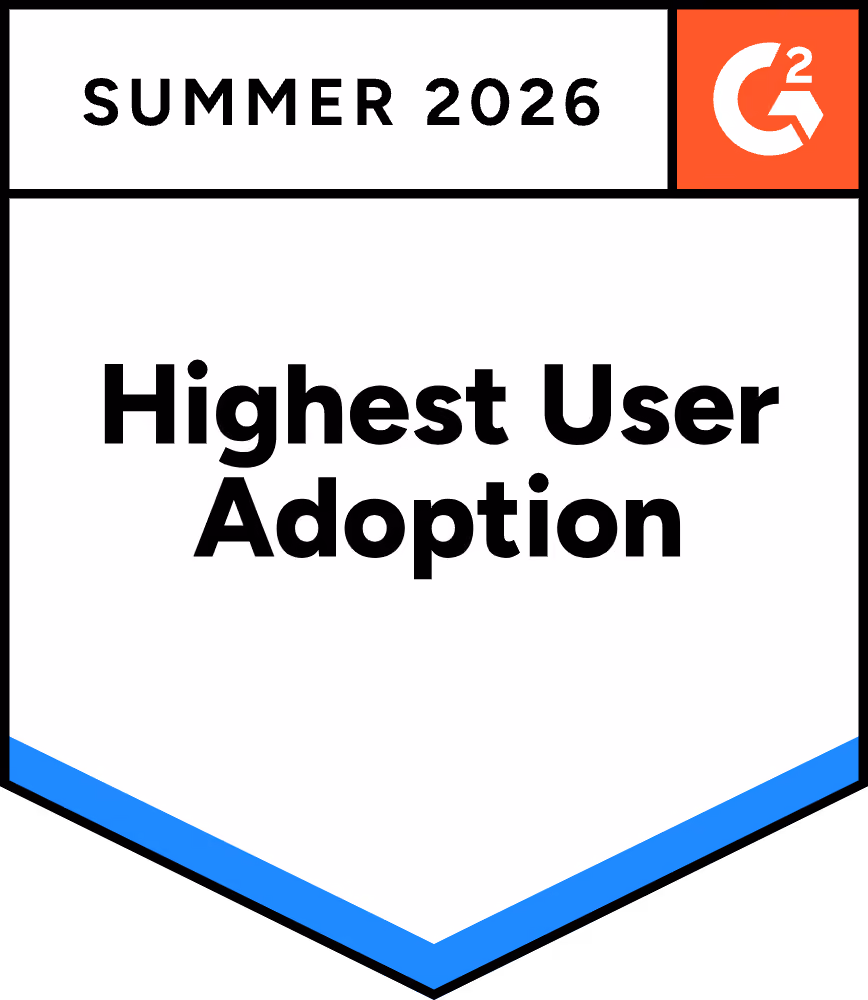 G2 Easiest Admin Badge - [Winter 2025]