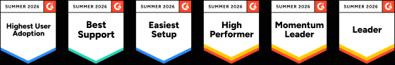 G2 Summer 2026 awards